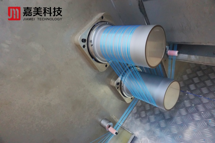 Nylon polyester pp yarn spinning machine High speed heating godet drawing roller