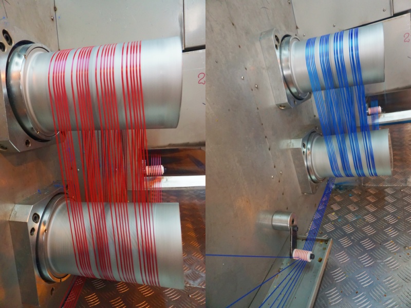 Polypropylene pp webbing yarn spinning machine