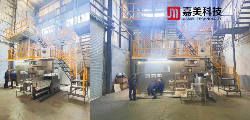 Polypropylene industrial filter cloth yarn production line