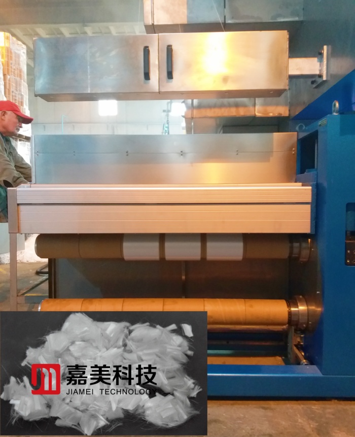 polypropylene micro fiber reinforced concrete pp fiber machine production line